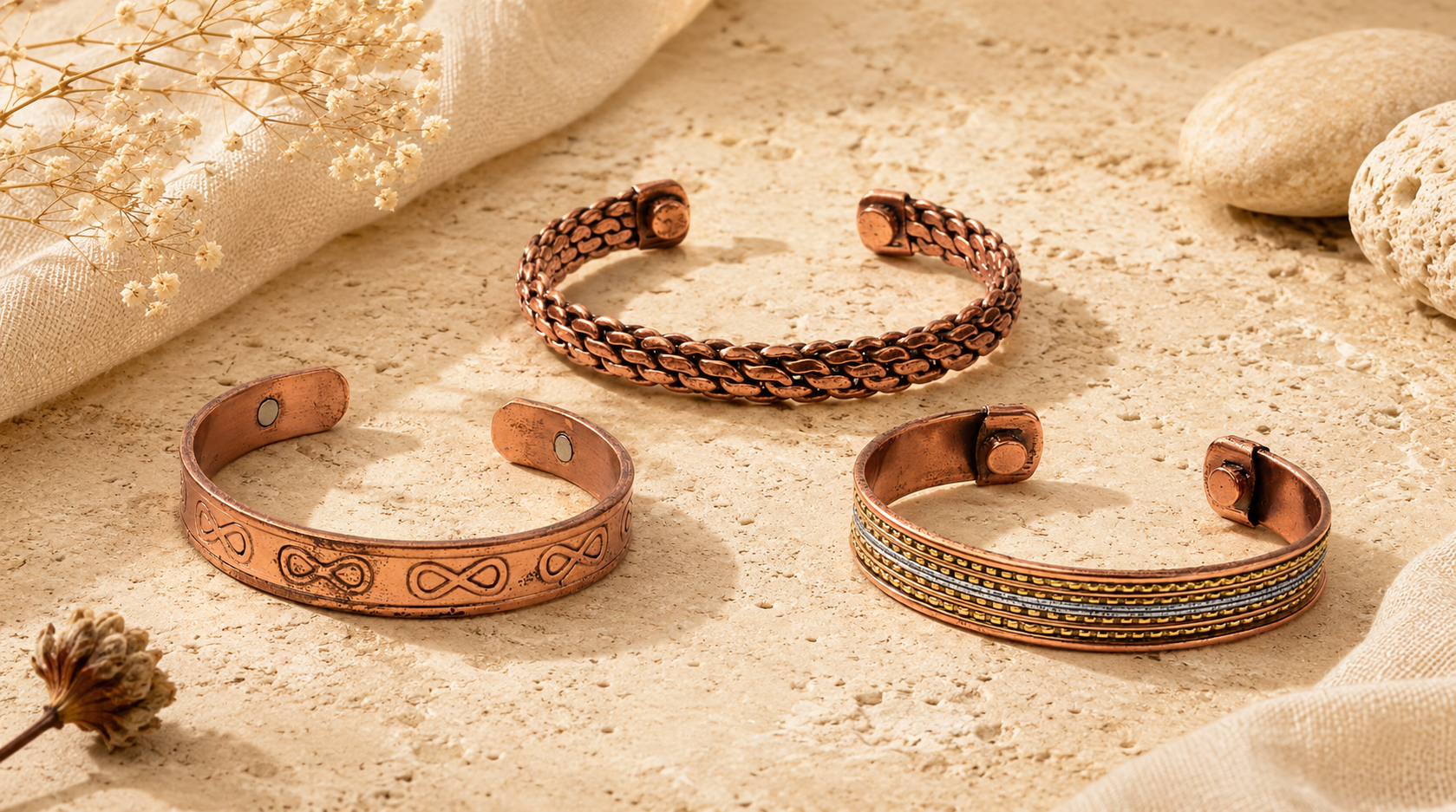 bracelets cuivre