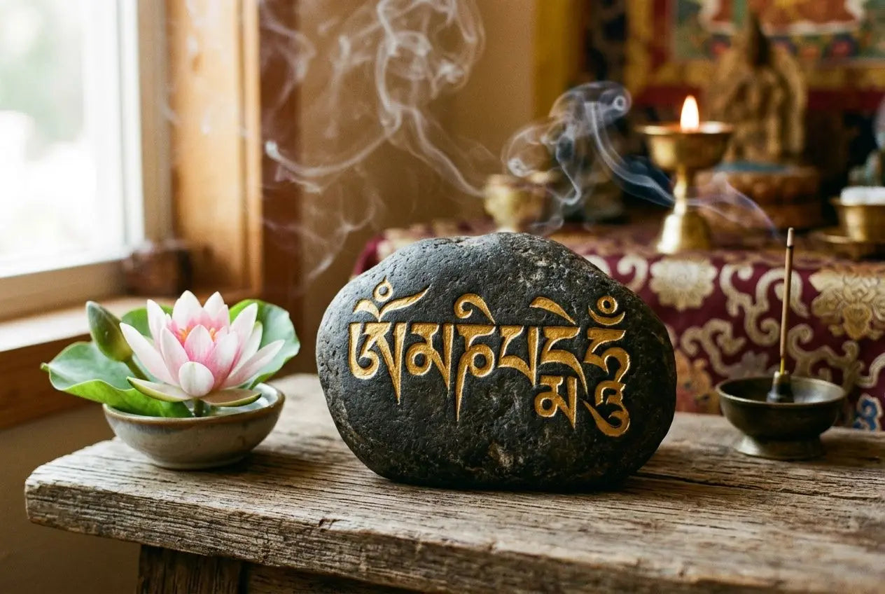 Que signifie om maṇi padmé hum : signification du mantra