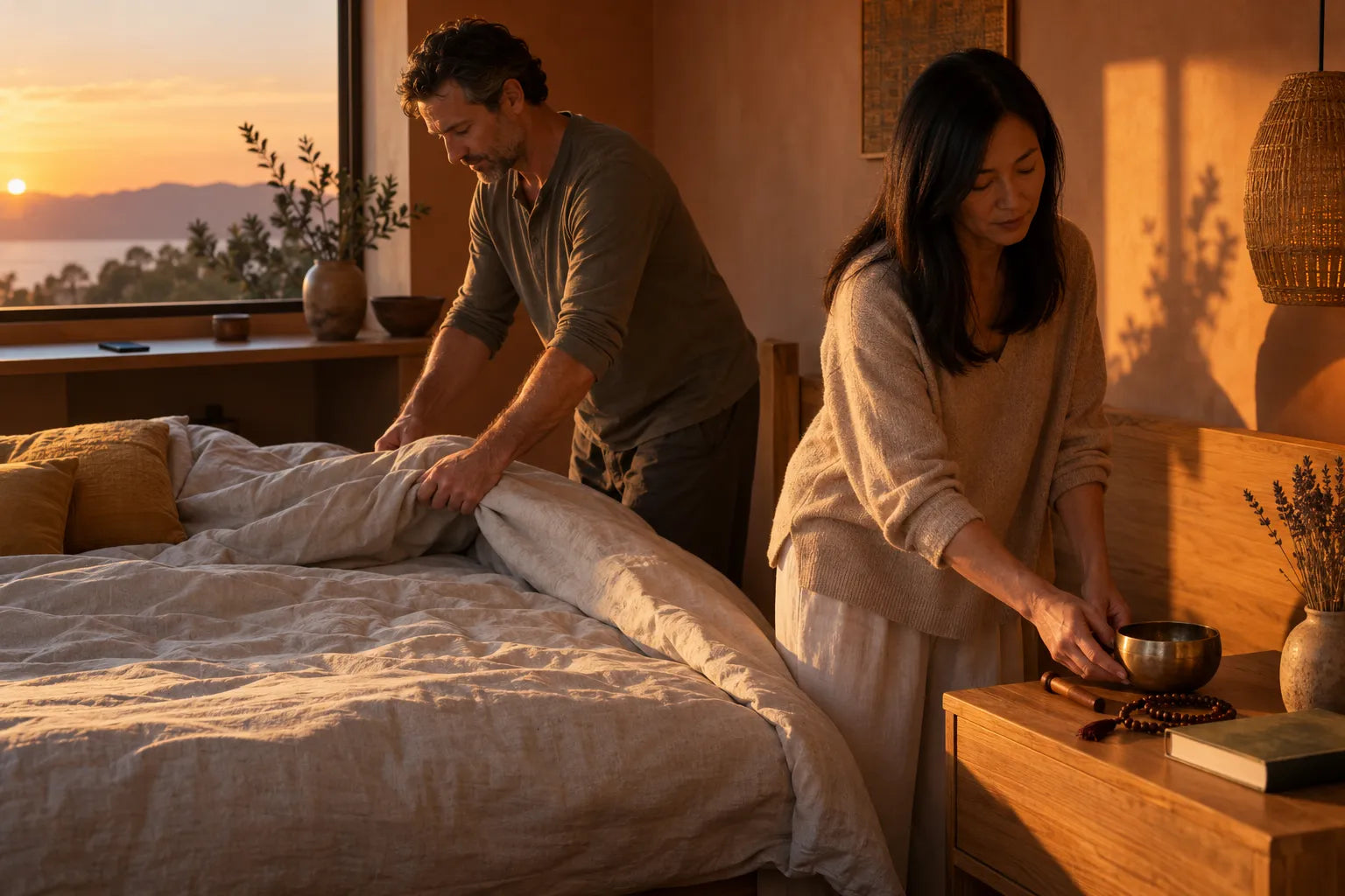 Rituel du soir pour s'apaiser et préparer le sommeil