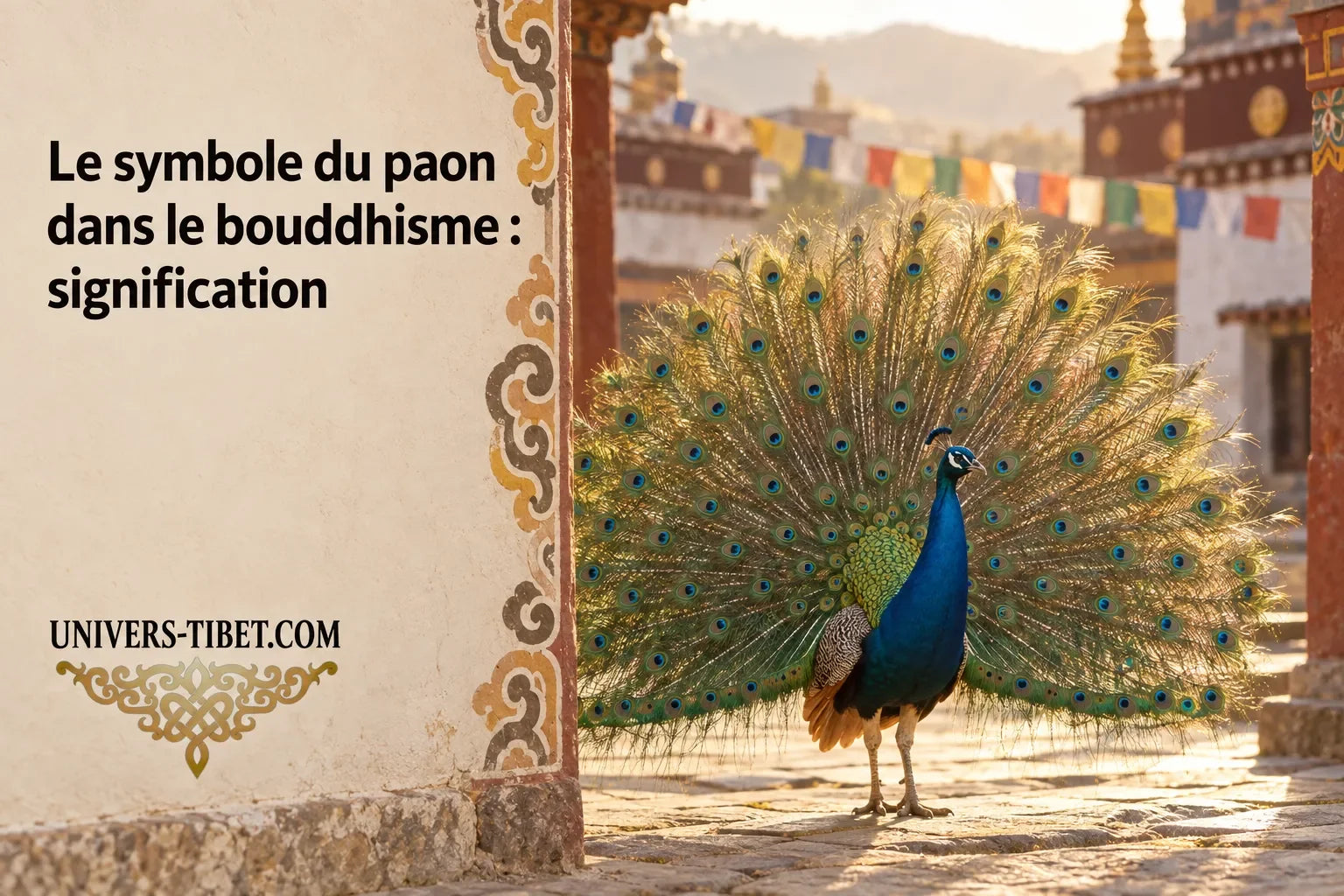 Le symbole du paon dans le bouddhisme : signification