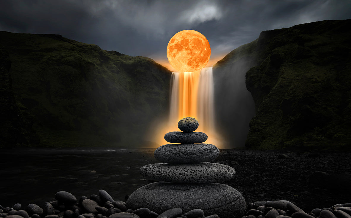 Pleine lune et traditions bouddhistes tibétaines : un rendez-vous sacré entre ciel et esprit