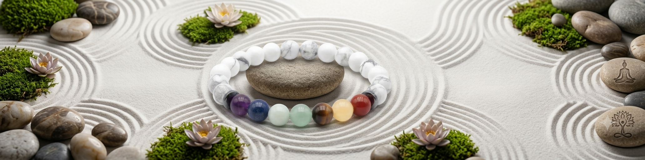 Bracelet 7 chakras - Univers du Tibet