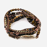 Wickelarmband - Tigerauge 