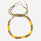 Gelbes Glücksbuddha-Armband