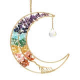 Attrape-Soleil Lune Arbre de Vie 7 Chakras - univers tibet