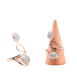 Ring, Smaragd- und Silberarmband 925 - Tibetwelt