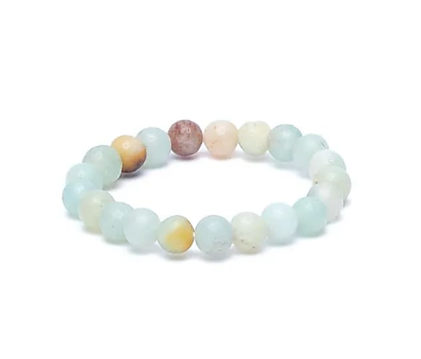 Elegantes Armband mit Amazonitperlen – Tibetwelt
