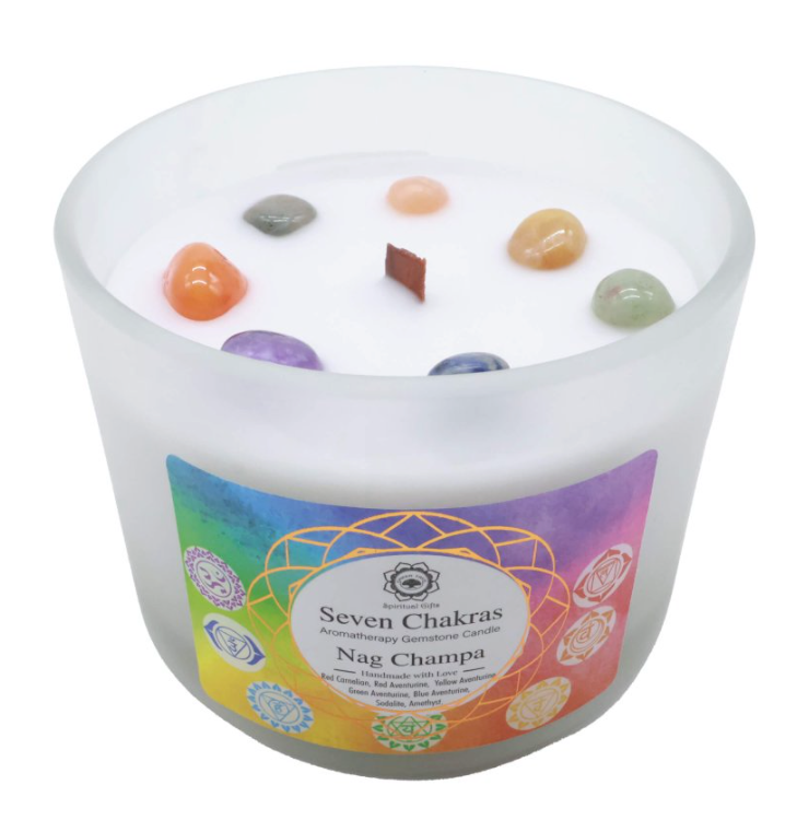 Nag Champa 7 Chakren Kerzen - Tibetwelt