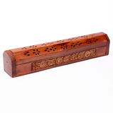 Brûle Encens 7 Chakras avec Compartiment pour Bâtonnets d'Encens - Univers tibet