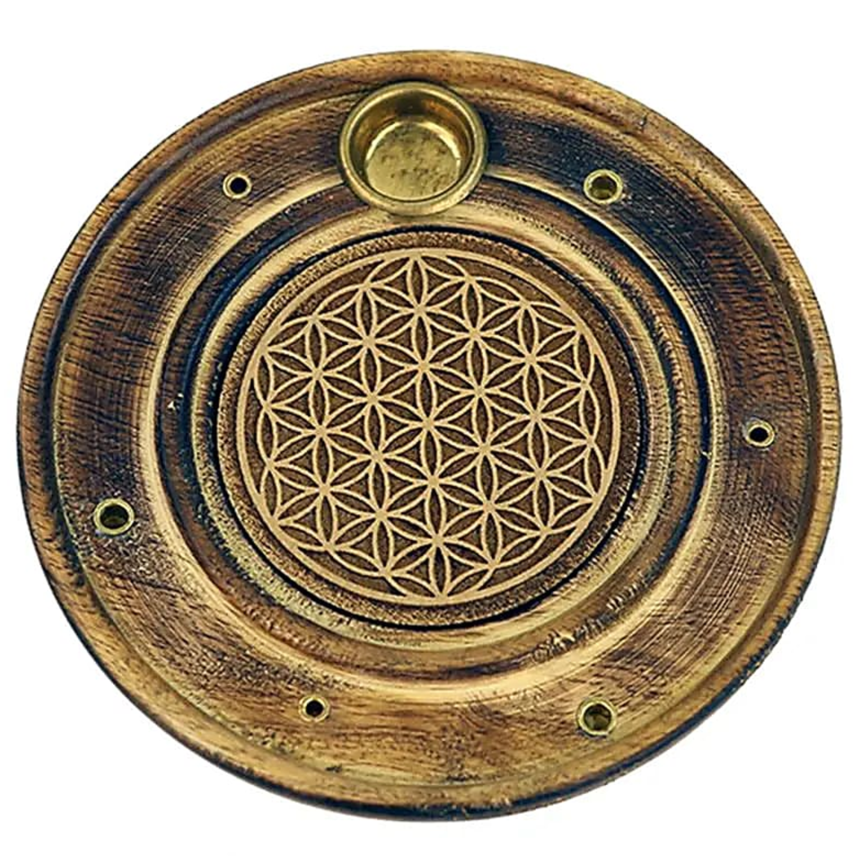 Kerzen aus Blumenmotiv, Tibetwelt