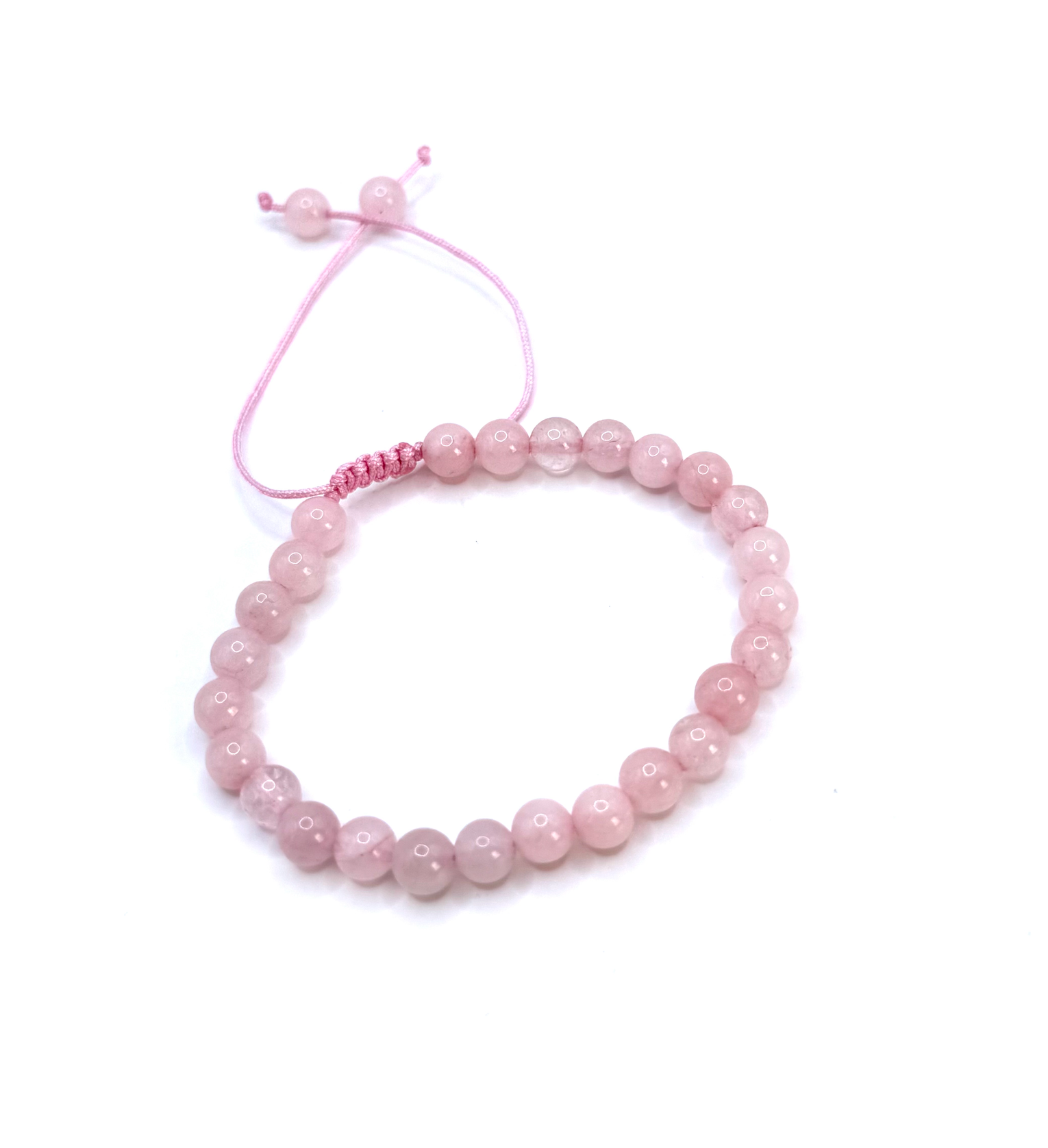 Armband Liebe & Sanftheit - Verstellbar aus Rosenquarz - Tibetwelt