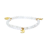 Bracelet Céleste en Pierre de Lune - Univers tibet