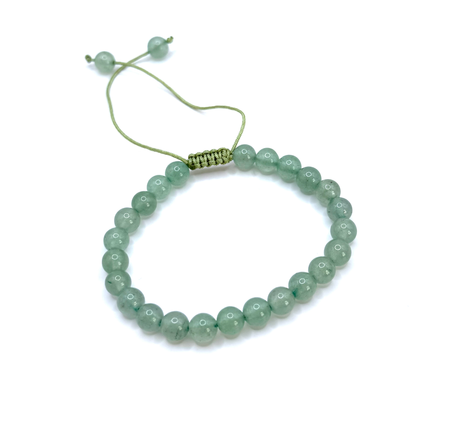 Armband zum Glück und zur Entspannung - Verstellbar mit Türkis - Tibetwelt