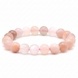 Bracelet Chandra en Pierre de Lune Multicolore - univers tibet