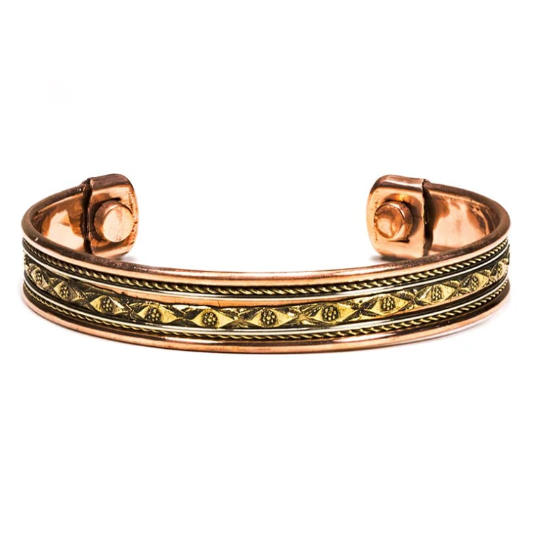 Armband aus Kupfer mit Magneten - Tibetwelt