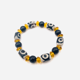 Bracelet Dzi 3 Yeux Richesse - Univers Tibet