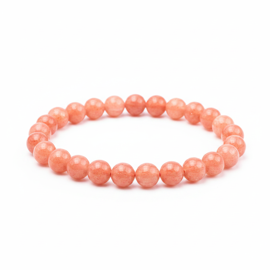 Bracelet Hélios en pierre de soleil - univers tibet