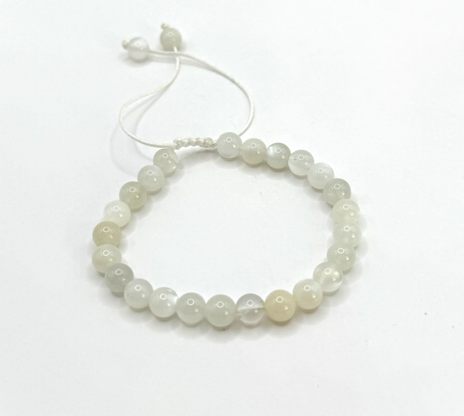 Armband Intuition Mond – Verstellbar mit Mondstein - Tibetwelt