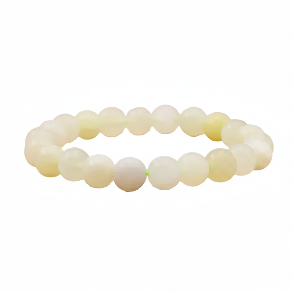 Bracelet Jade de Chine Naturel 8 mm - univers tibet