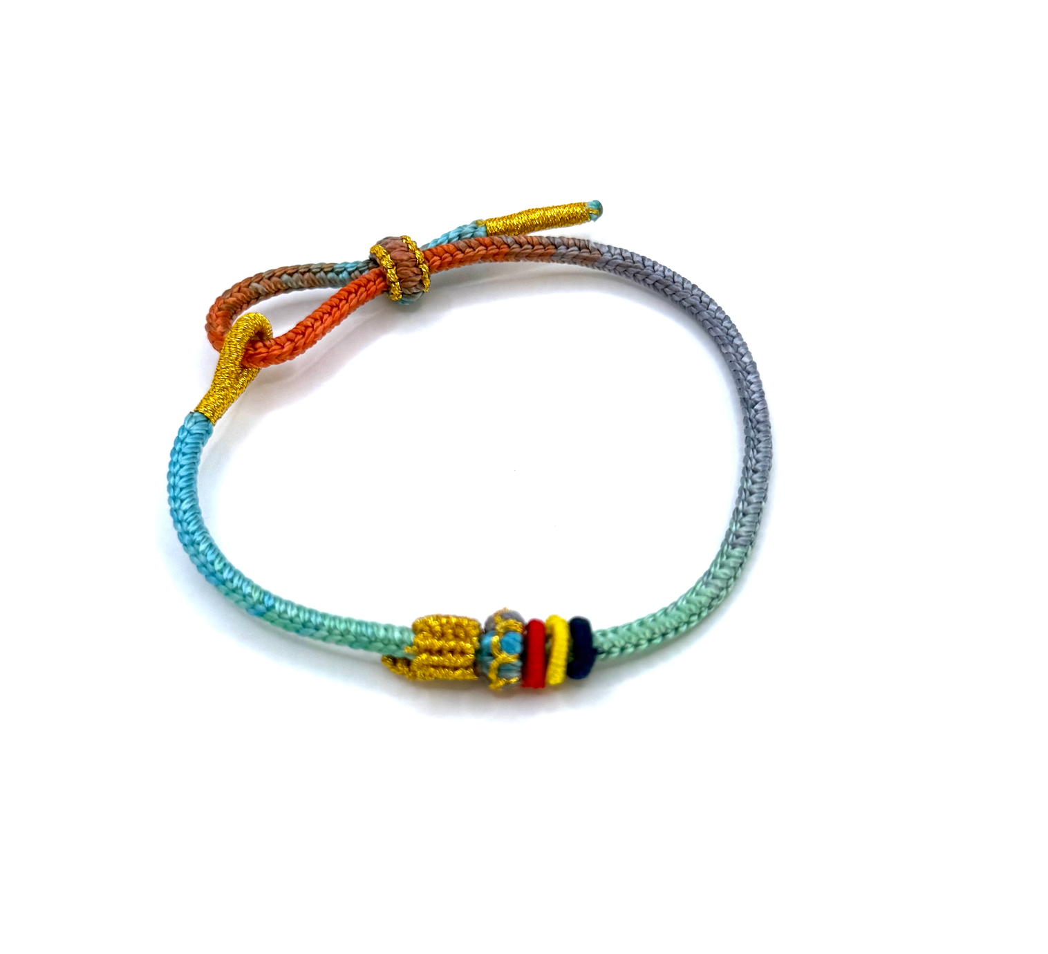 Tibetan Glücksbringer Armband – Blaues Segensband - Tibetwelt