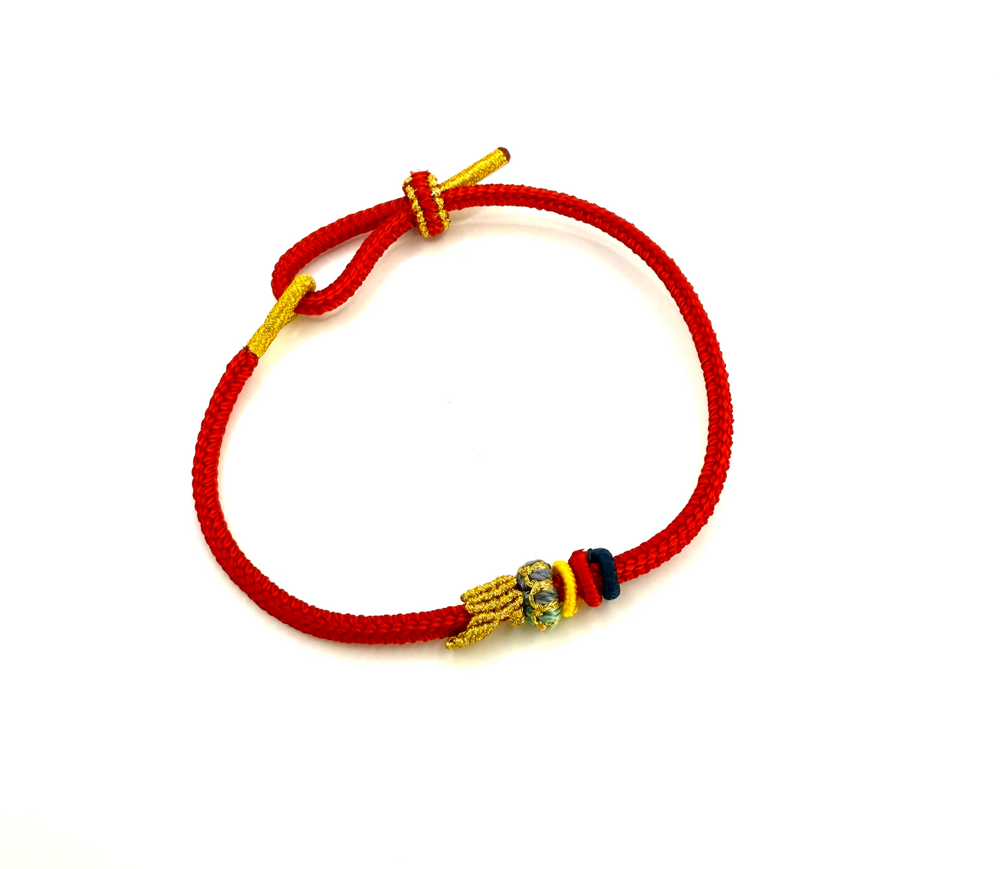 Tibetan Glücksbringer Armband – Roter Segen-Schnur - Tibetwelt