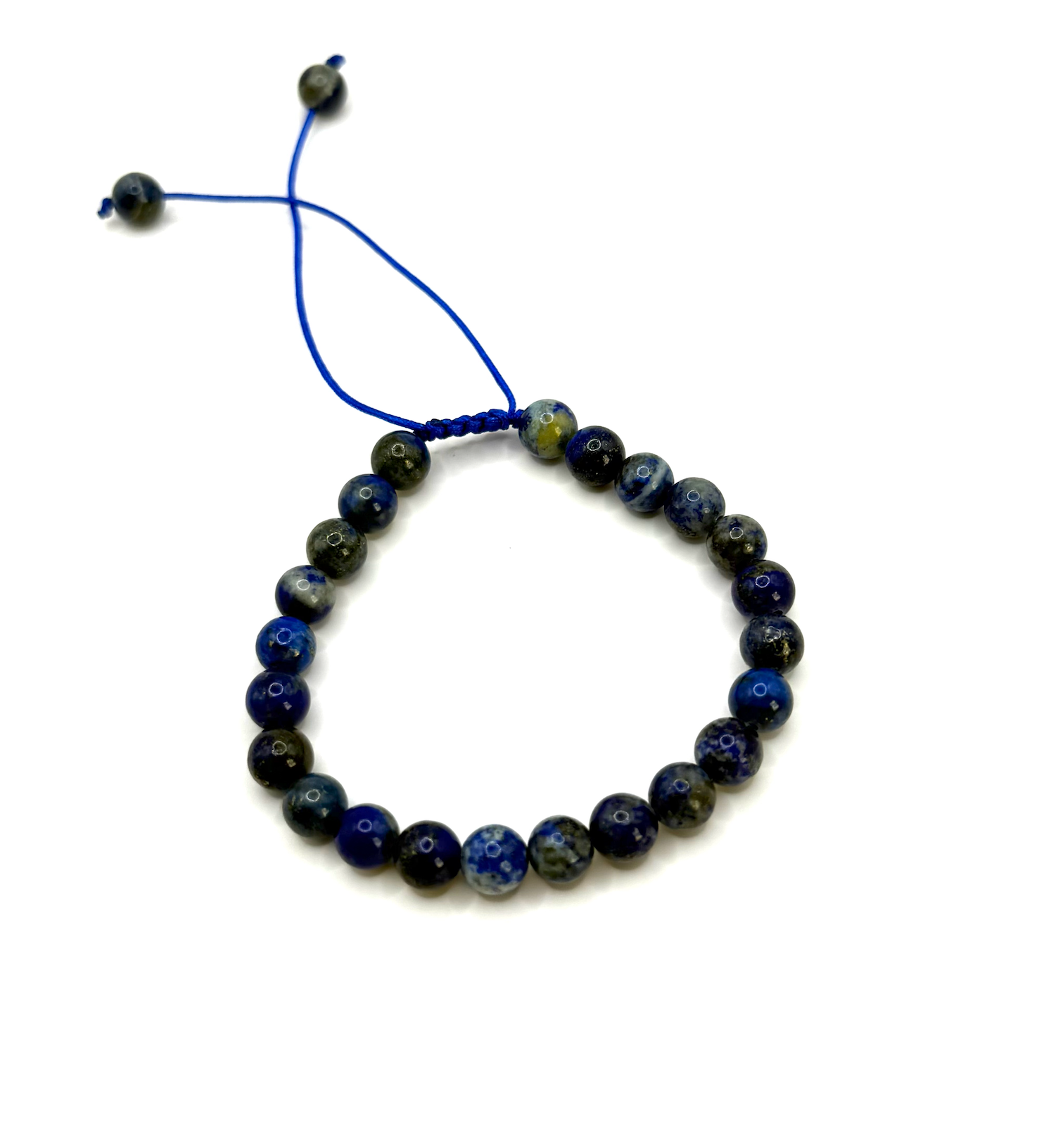 Armband Weisheit im Inneren – Verstellbar aus Lapislazuli - Tibetwelt
