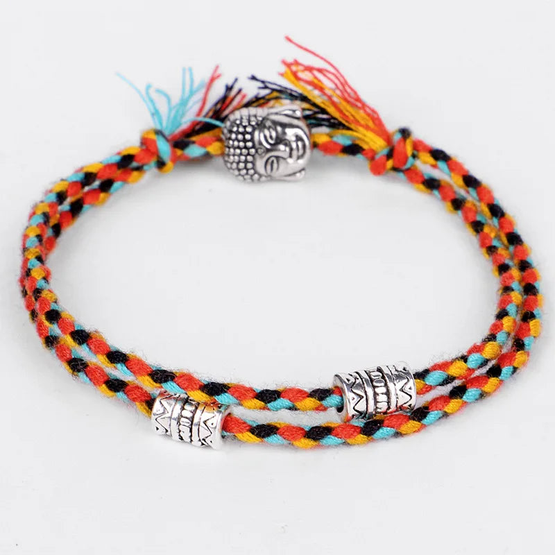 tibetaner buddhistischer Armreif rot - Tibetwelt