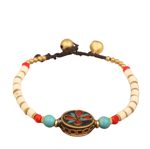 Tibetanischer Lotus-Amulett - Tibetwelt