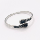 Bracelet Tibétain Ombre du Vajra Obsidienne - Univers Tibet