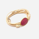 Armband - Rhodochrosite - Natürliche Farbe - Tibetwelt