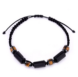 Bracelet de Protection Tibétain en Tourmaline Noire - Univers TIbet
