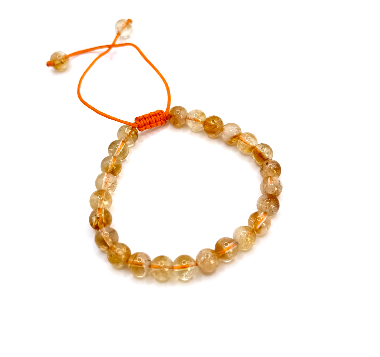 Armband mit Solar-Energie – Verstellbar aus Citrin - Tibetwelt