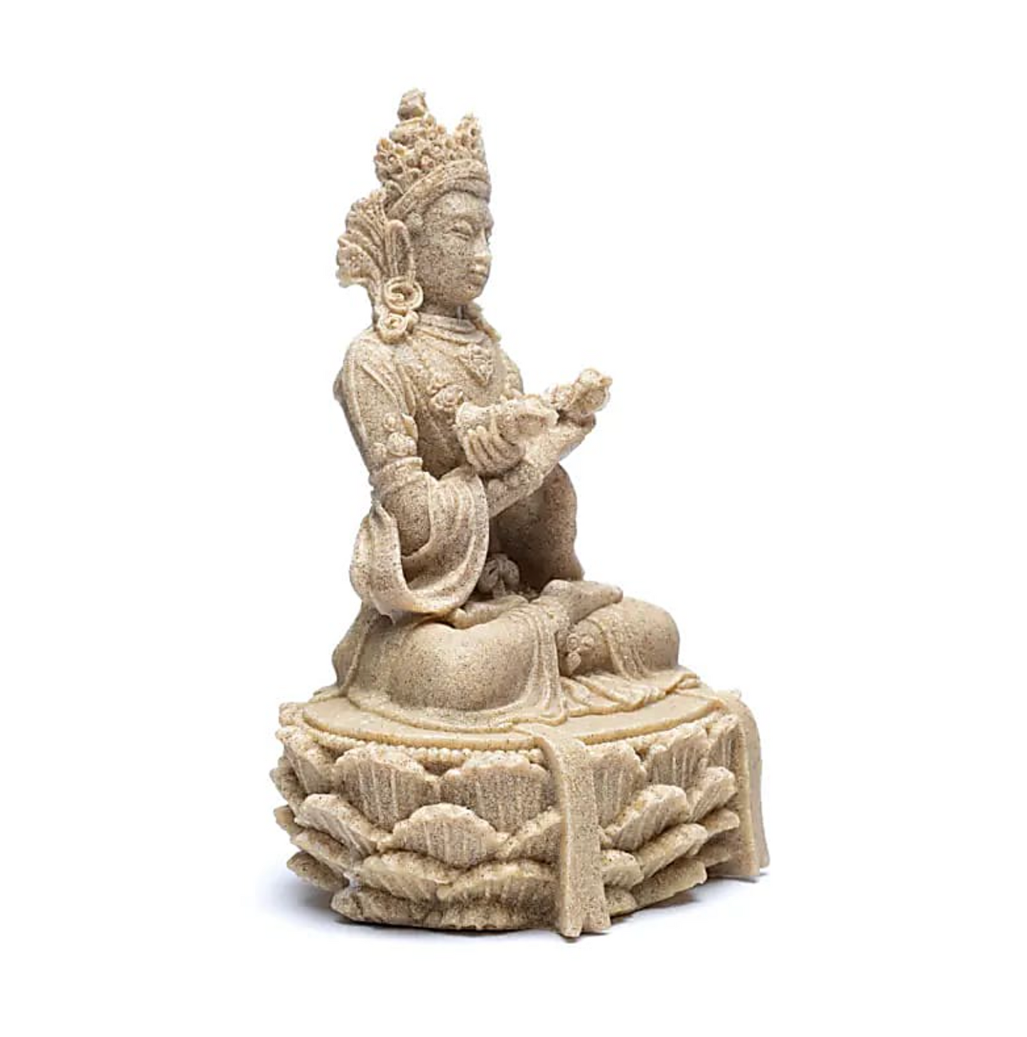 Buddha-Statue mit Glocke und Dorje