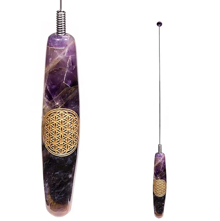 Bio Tenseur Amethyst und Blume des Lebens 