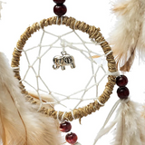 Traumfänger mit Mond und Kreis