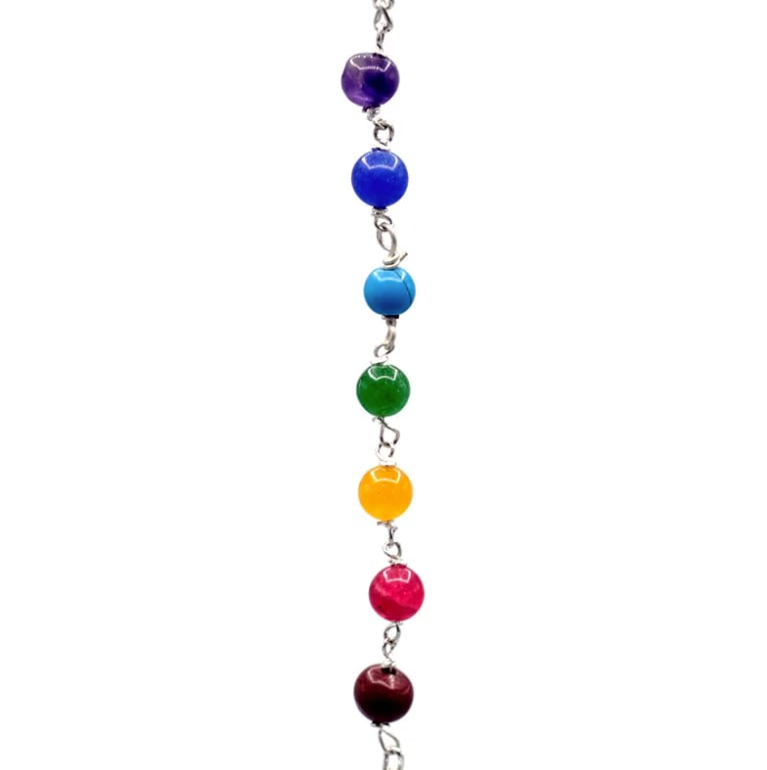 Amethyst 7 Chakra Pendel