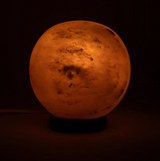 Orangefarbene Salzkugellampe – 4000 g – LED