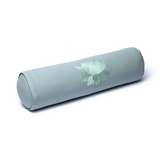 Yoga-Bolster aus Bio-Baumwolle mit Lotusblumenmuster