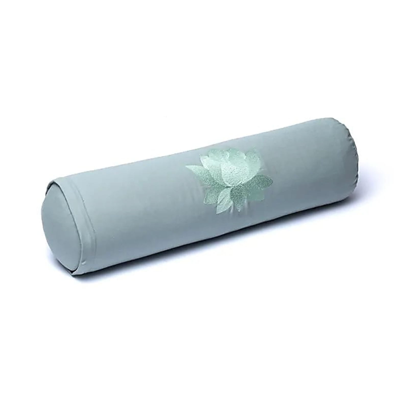 Yoga-Bolster aus Bio-Baumwolle mit Lotusblumenmuster
