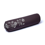 Yoga-Bolster aus Bio-Baumwolle mit Blumenmuster