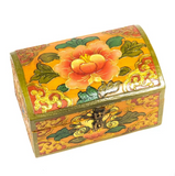 Schatztruhe mit tibetischer Lotusblume