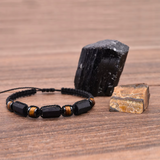 Schwarzes Turmalin-Schutzarmband