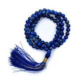 Mala mit 108 Lapislazuli-Perlen