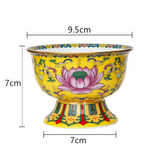 Heilige Lotus-Buddhistische Gebetsschale