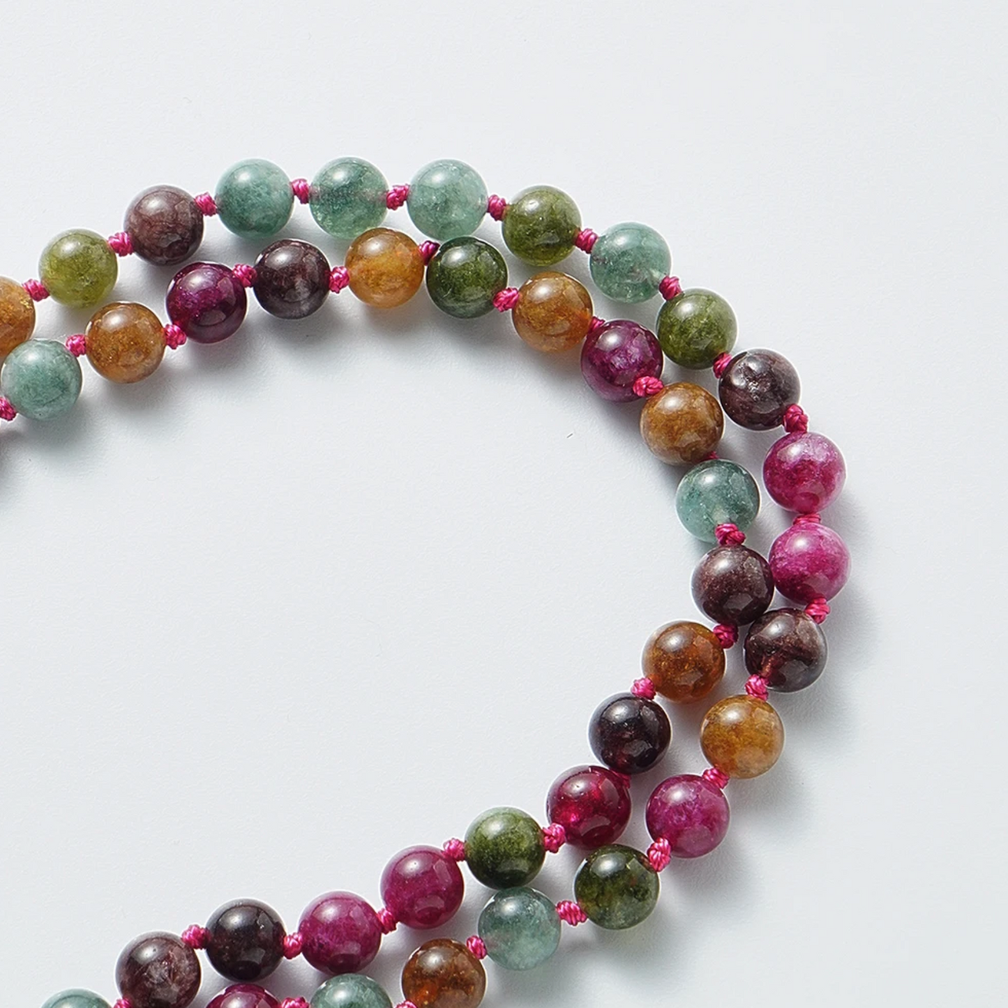 Inner Rainbow Mala – Turmalin 
