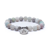 Gelassenheitsarmband – Amazonit & Buddha