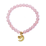 Erdbeerquarz-Armband – Liebe, Sanftmut und Frieden 