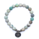 Himmlisches Mondsteinarmband