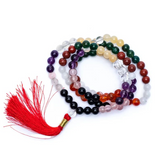 Mala 108 Perlen – 7 Chakren &amp; Natursteine