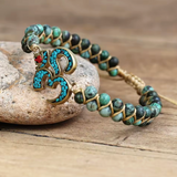 Joy &amp; Love Armband - Facettierter Erdbeerquarz 